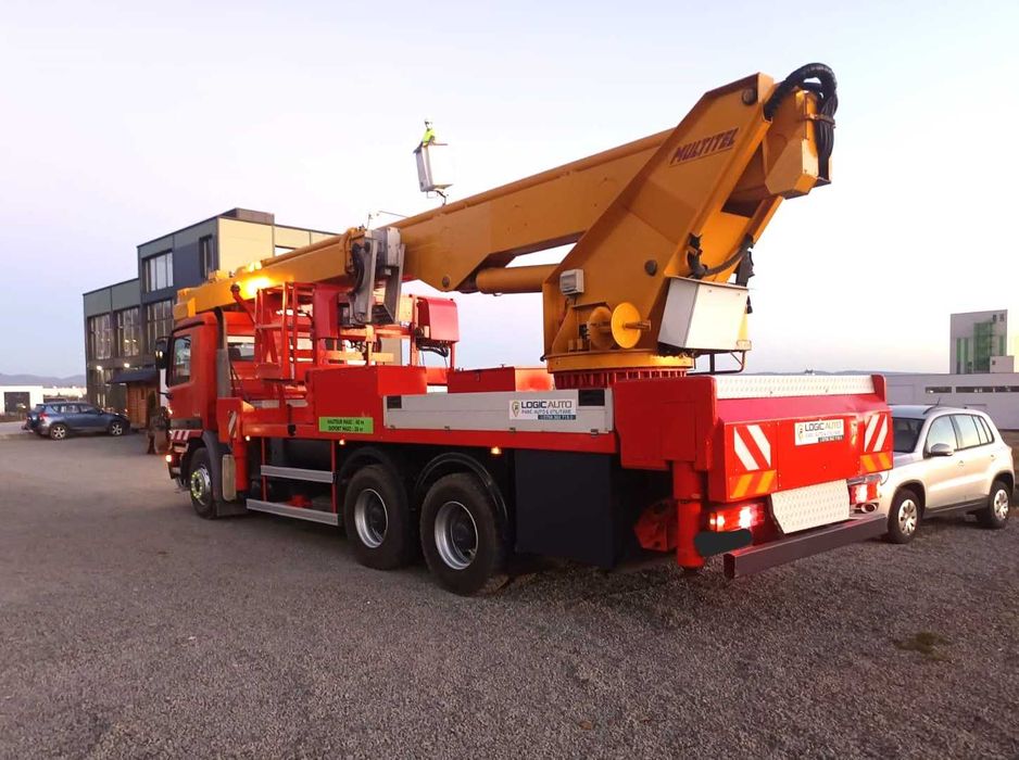 Nacela PRB 40m Mercedes Actros 2631, An Fabricatie : 2002,  291200 km