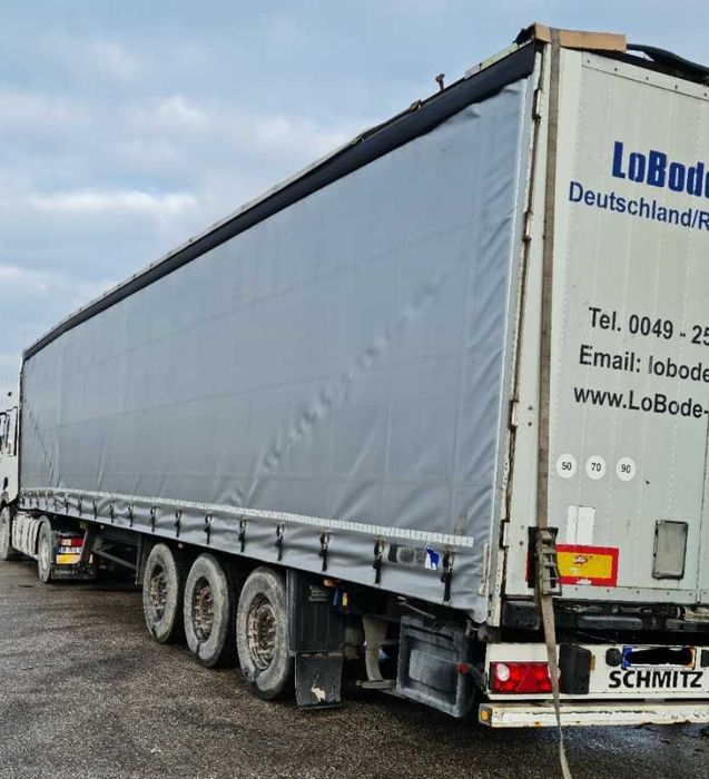 semiremorca SCHMITZ cu prelata cu axe/punti SCHMITZ dezmembrari