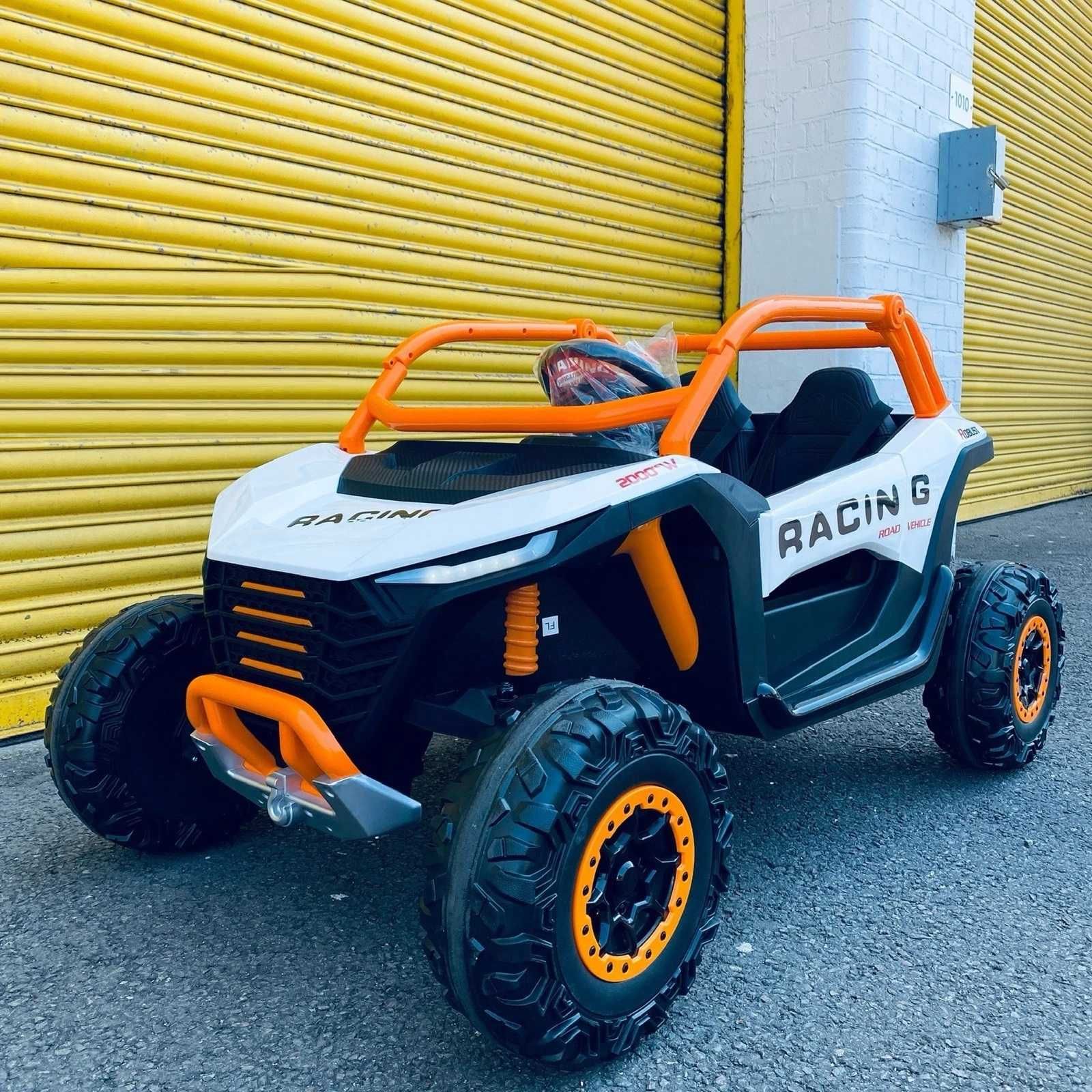 Двуместен акумулаторен джип UTV RACING 4X4 24V