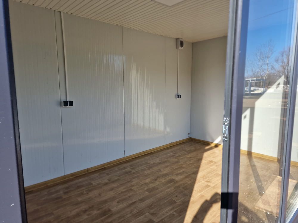 Container birou Container vitrina Containere santier magazin vitrat