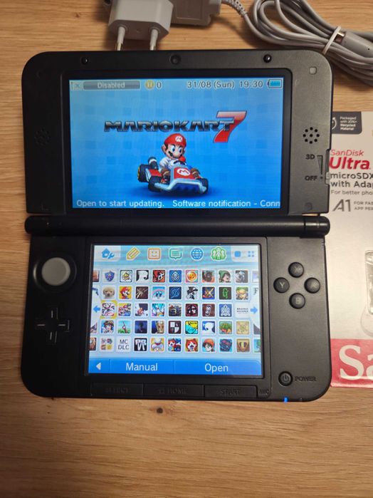 Nintendo 3DS Xl modat cu Sandisk 128gb peste 150 jocuri instalate