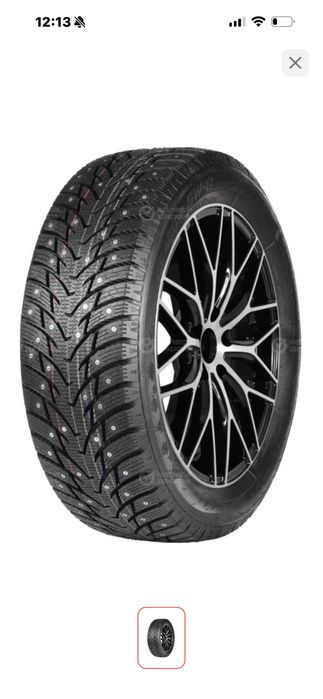 Зимняя новая резина Nankang SW8 255 55 R18 108 T с шипами