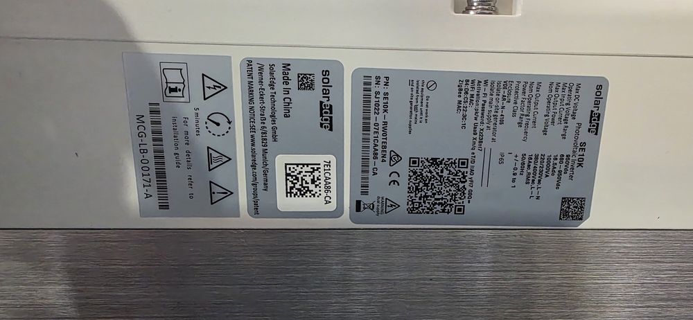 Invertor solar edge 10 kw