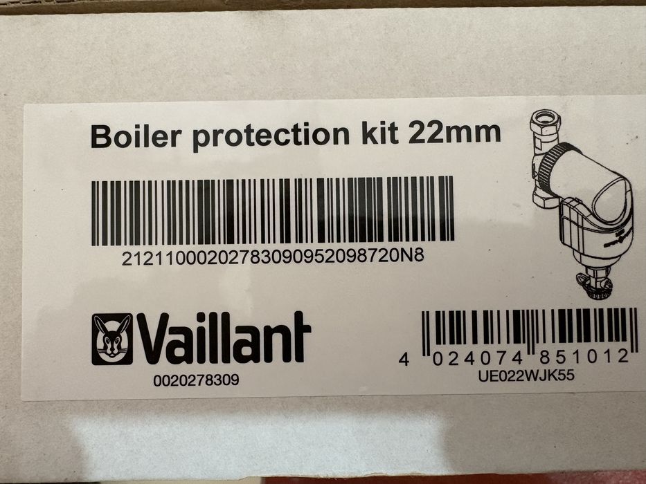 KIT Separator de impuritati si namol Vaillant 22mm