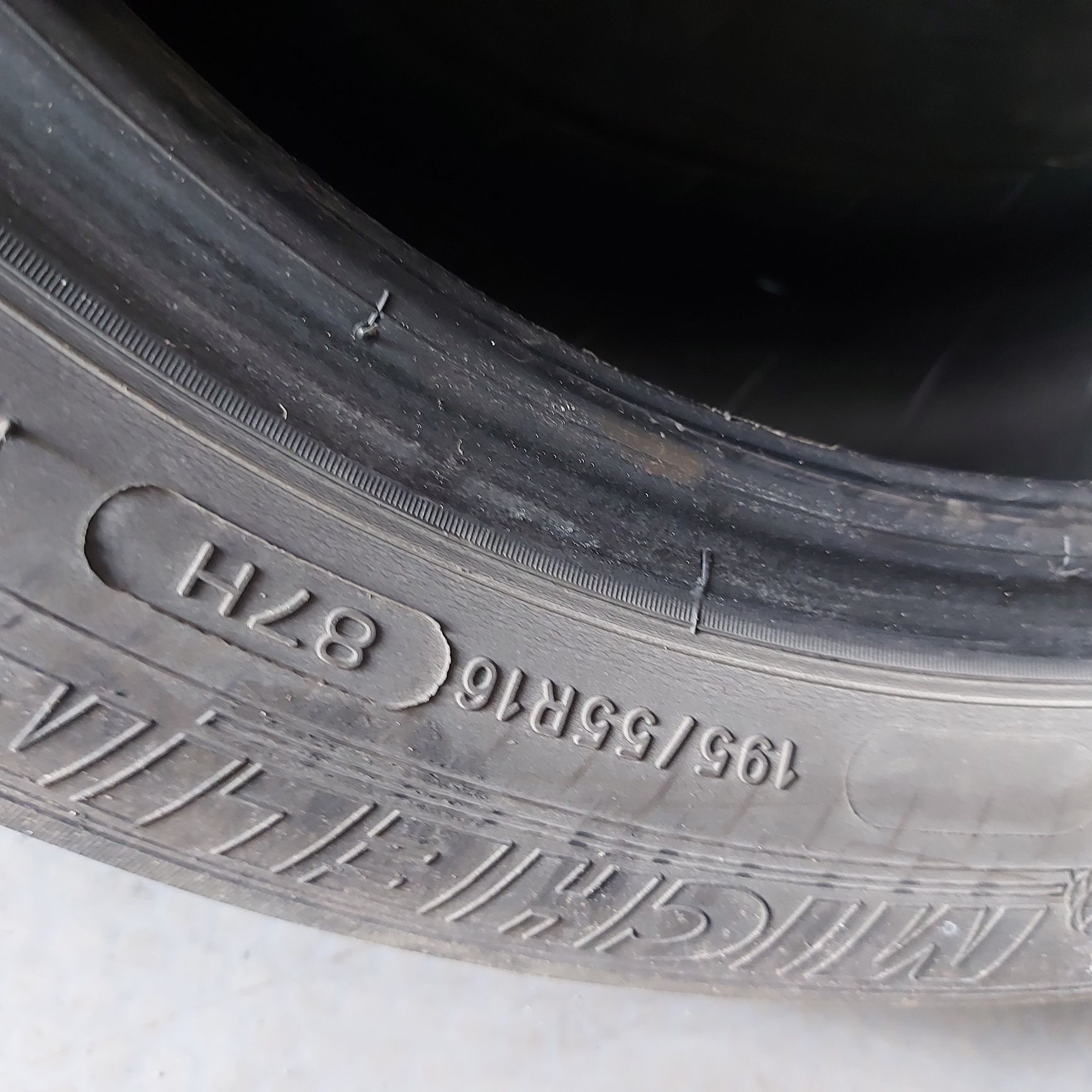 195/55/16"Michelin 2бр.гуми