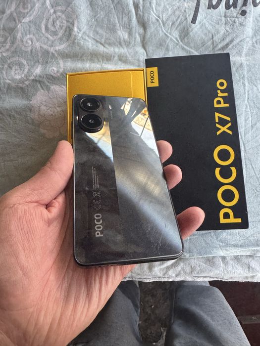 poco x7 pro pamit 8.256g holati yengidek karopka dak bor oqip tel qlil
