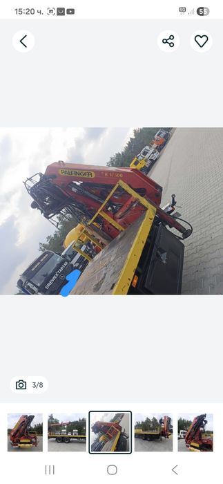 Palfinger 10500 кран