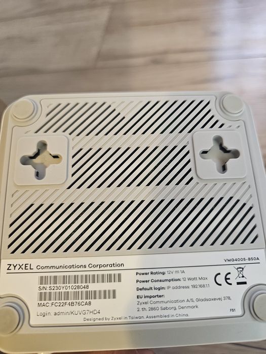 Punct de acces ZyXEL VMG4005-B50A VDSL2 17a Bonding si 35b Single Line