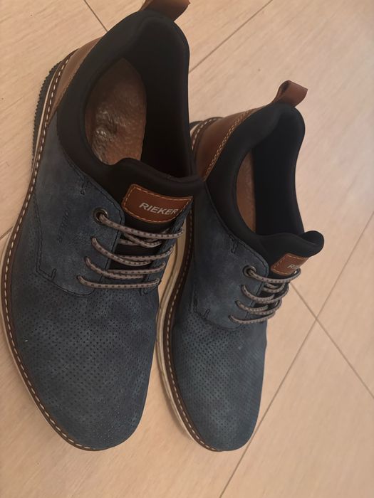 Мъжки сини обувки/ниски боти