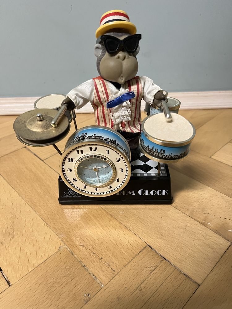 Meister Anker drum clock 1970 г кварцов винтидж часовник