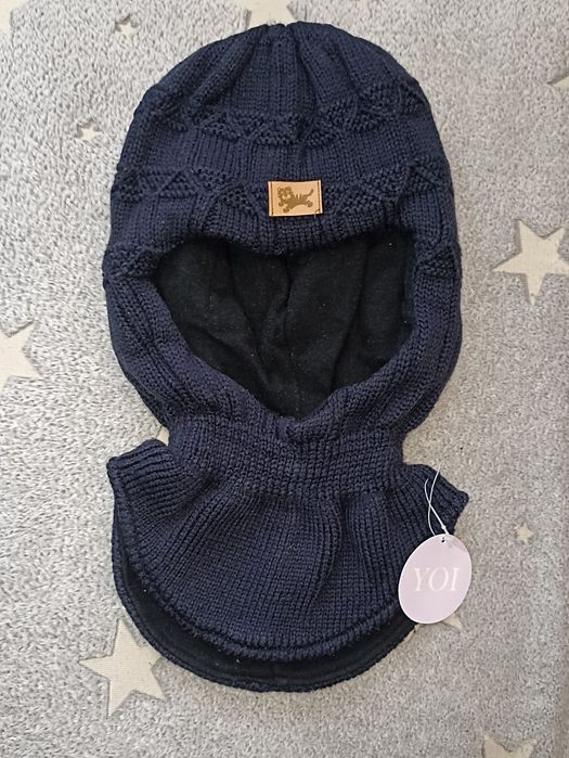 Шапка шлем зима .