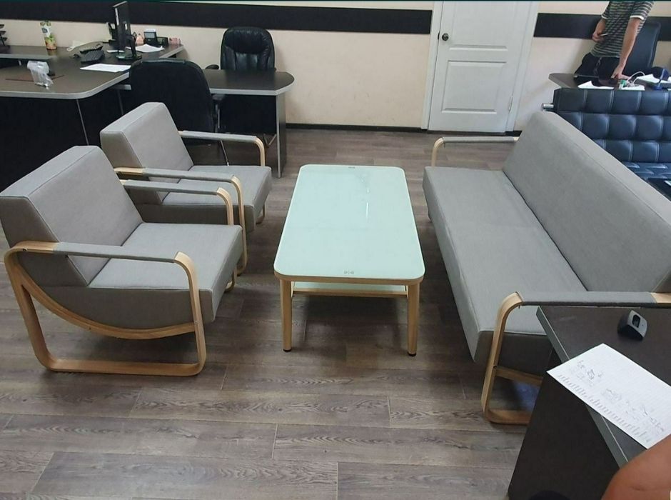 (Распродажа, Skitka)Диван кресло набор модель B26 va B 27