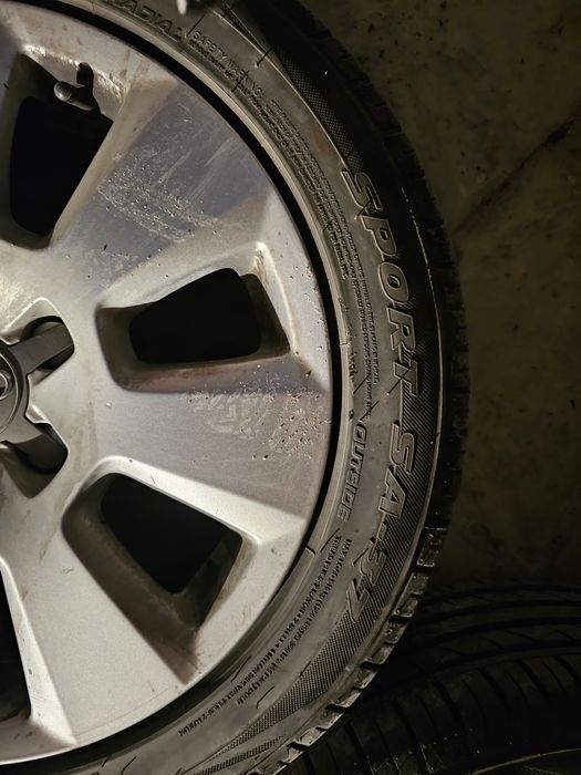 Джанти 5x112 с гуми Audi Volkswagen seat ауди 16 цола