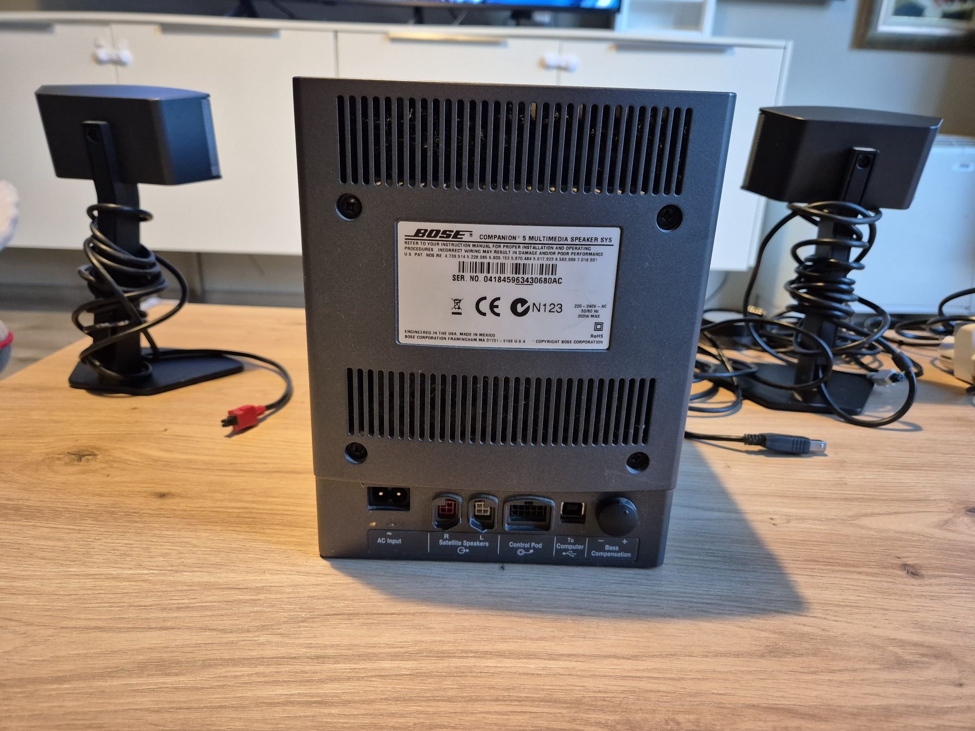 Колони 2.1 Bose.  Companion 5 използвани