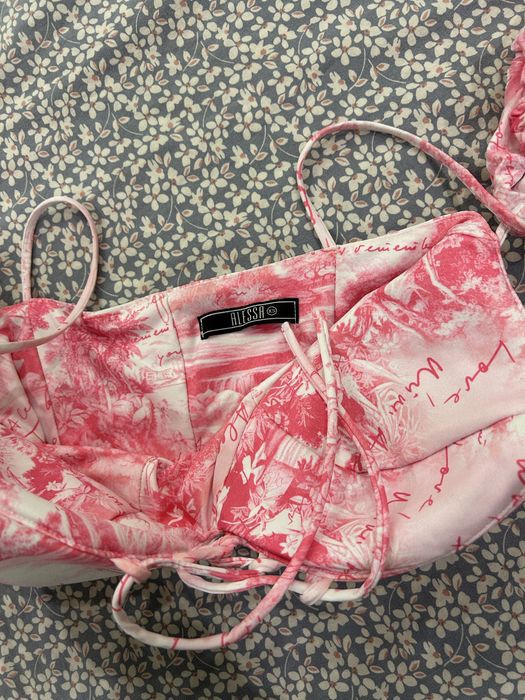 Кроп - топ AlESSA / розово изкушение /