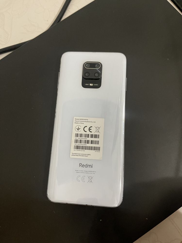 Redmi note 9s белый цвет