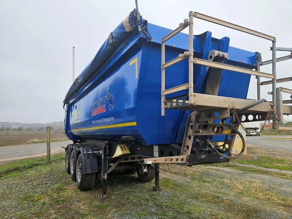 Schmitz Cargobull SGF*S3 04/2019, 27.5 m3, Hardox, HYVA, Frane Discuri, Liftanta, Axe Schmitz