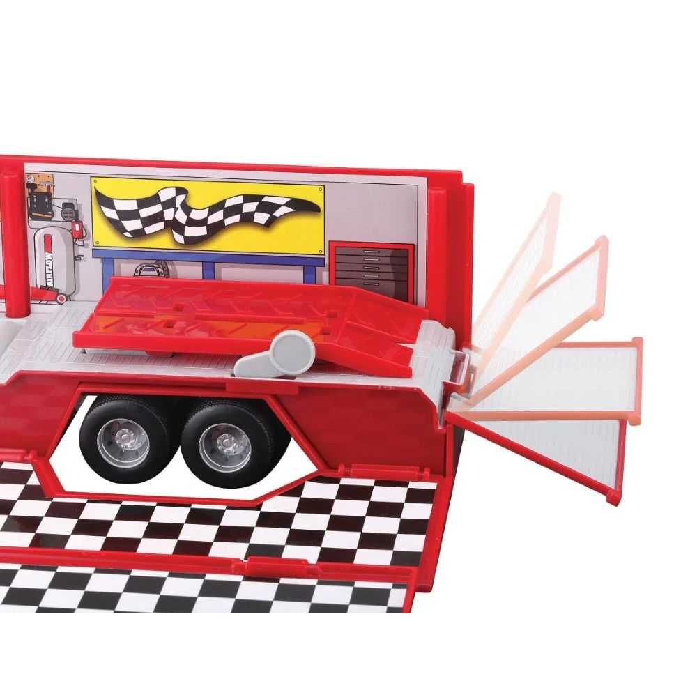 Bburago Ferrari камион с 1 бр. кола 1:43, автовоз Ферари
