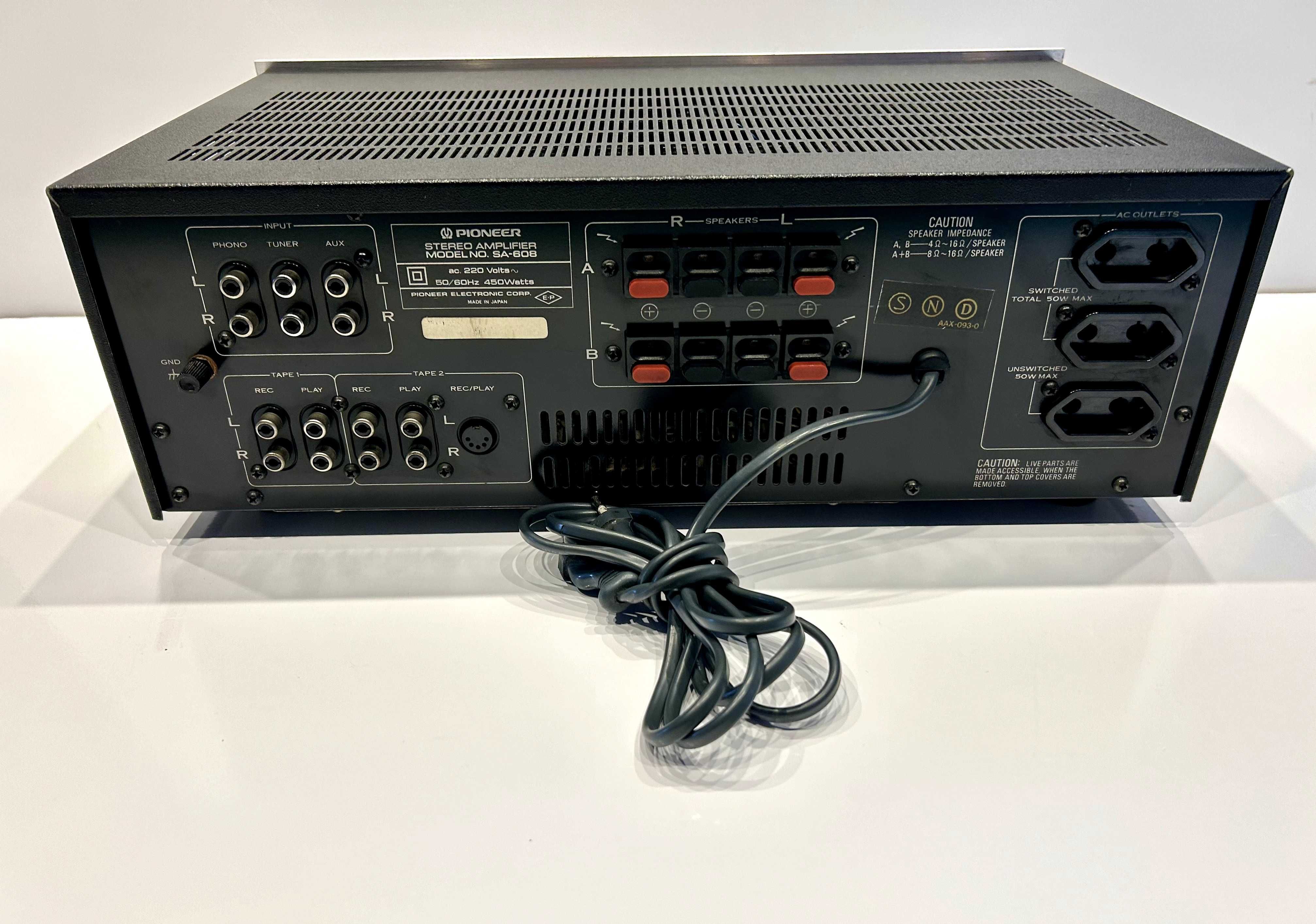 Amplificator Pioneer SA 608 Blue Line Vintage