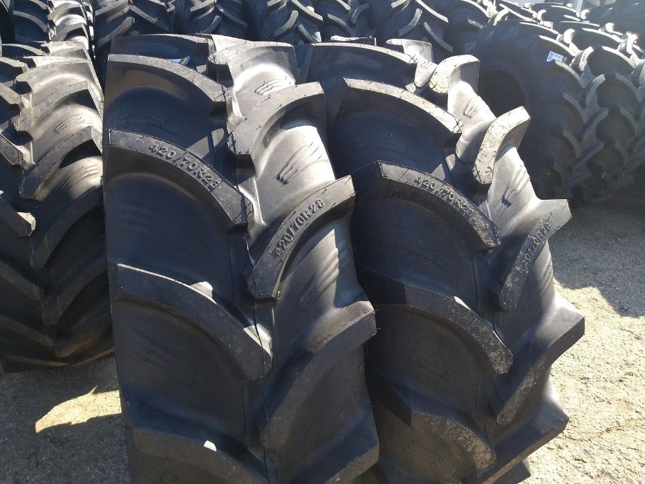 Cauciucuri noi 420/70 R28 anvelope radiale OZKA garantie 2 ani factura