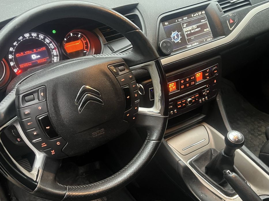 De vanzare  Citroen c5 an fabr. 2014 motor 1.6 hdi 115cp