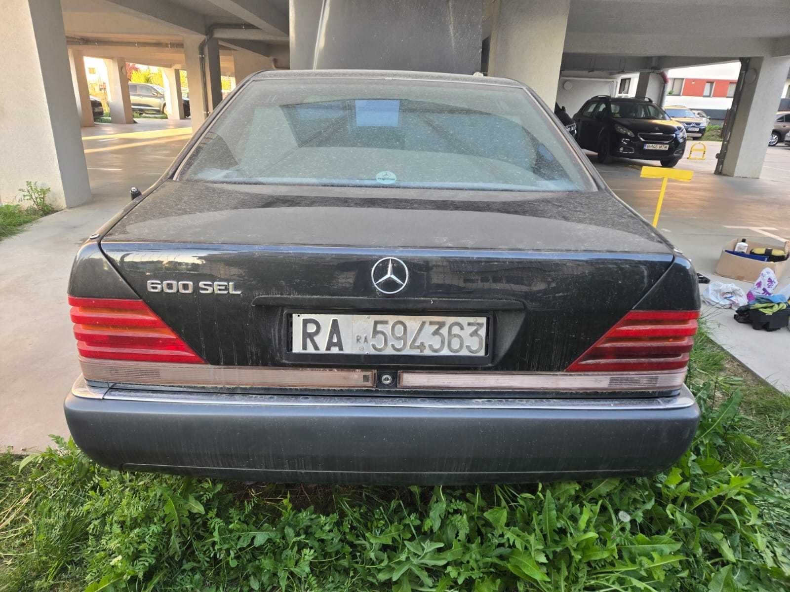 Vând Mercedes-Benz W140 600SEL