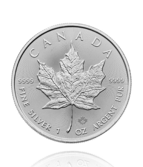 Сребърни монети, канадски кленов лист
