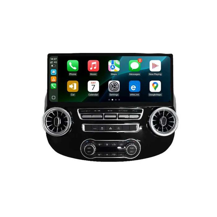 Navigatie Android Dedicata Mercedes Vito W447 (2014-2021), 17" Carplay
