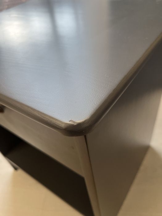 Vand set noptiere gri antracit