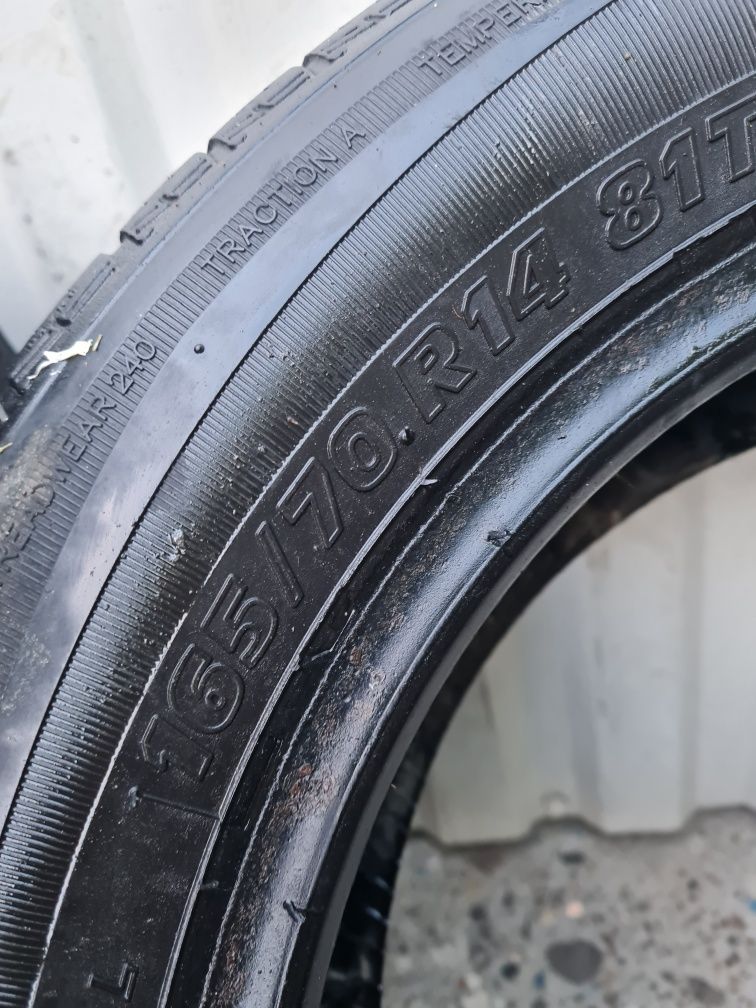 4 buc Anvelope de vara*165/70R14*3 Tigar*1 Continental*LICHIDARE STOC*