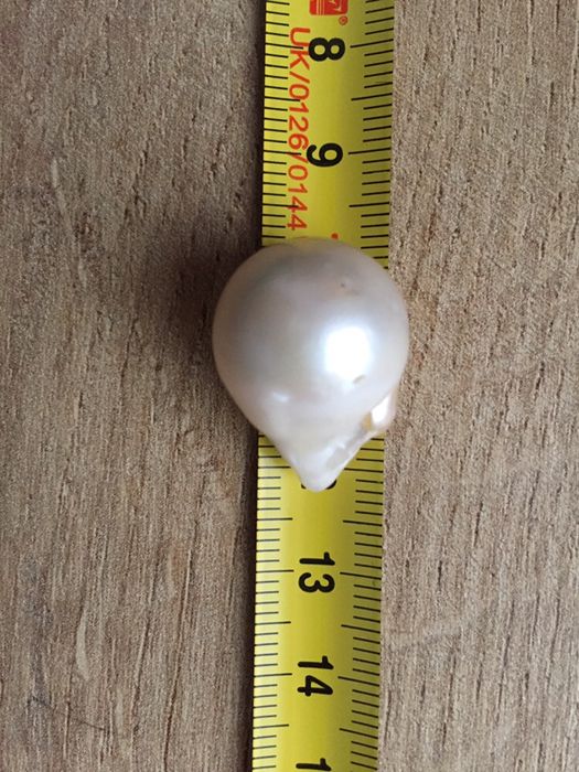 2 perle naturale Baroc 24 mm