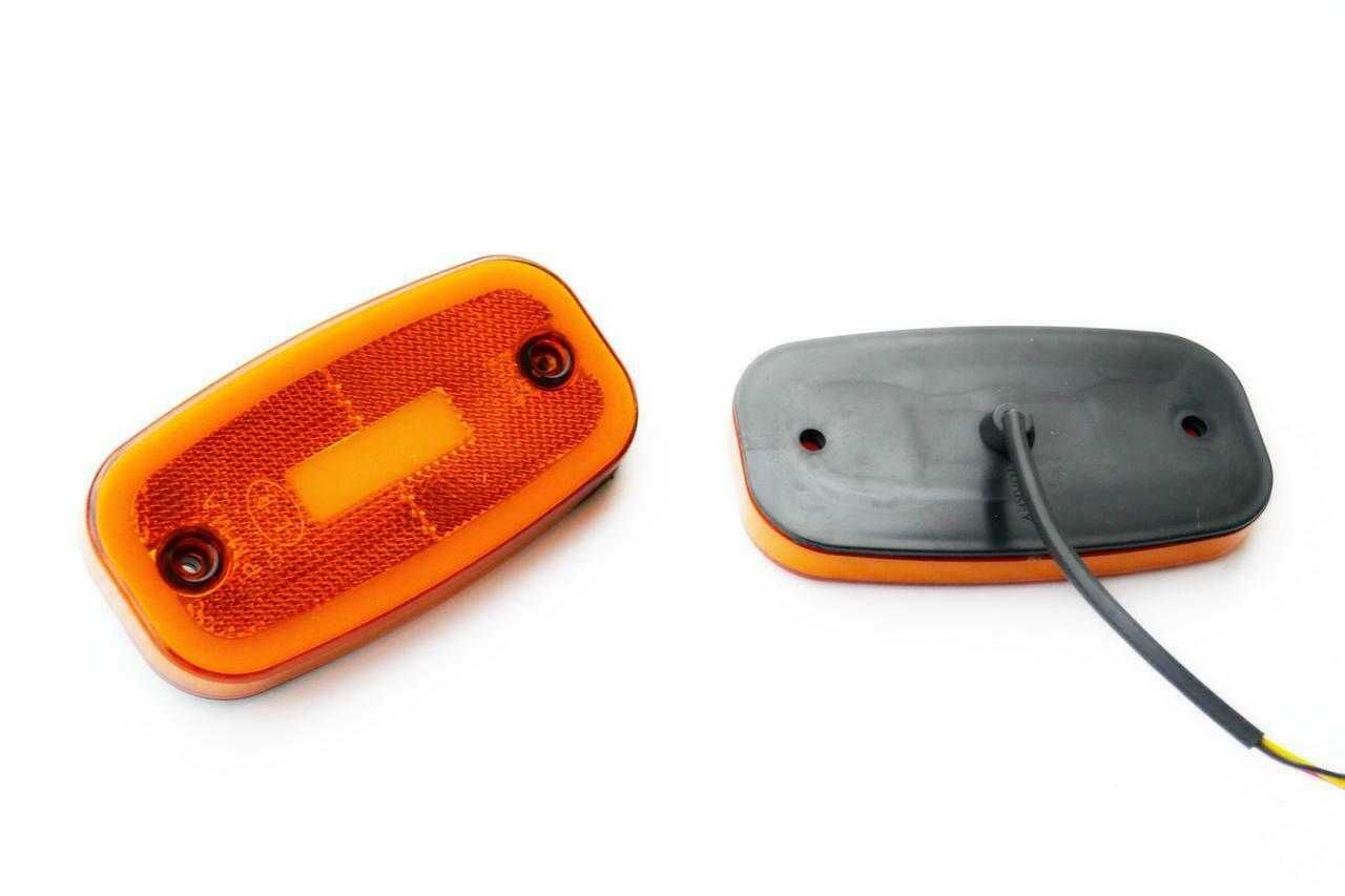 1бр. Лед LED габарити светлини 12-24V неонов ефект , 3 цвята