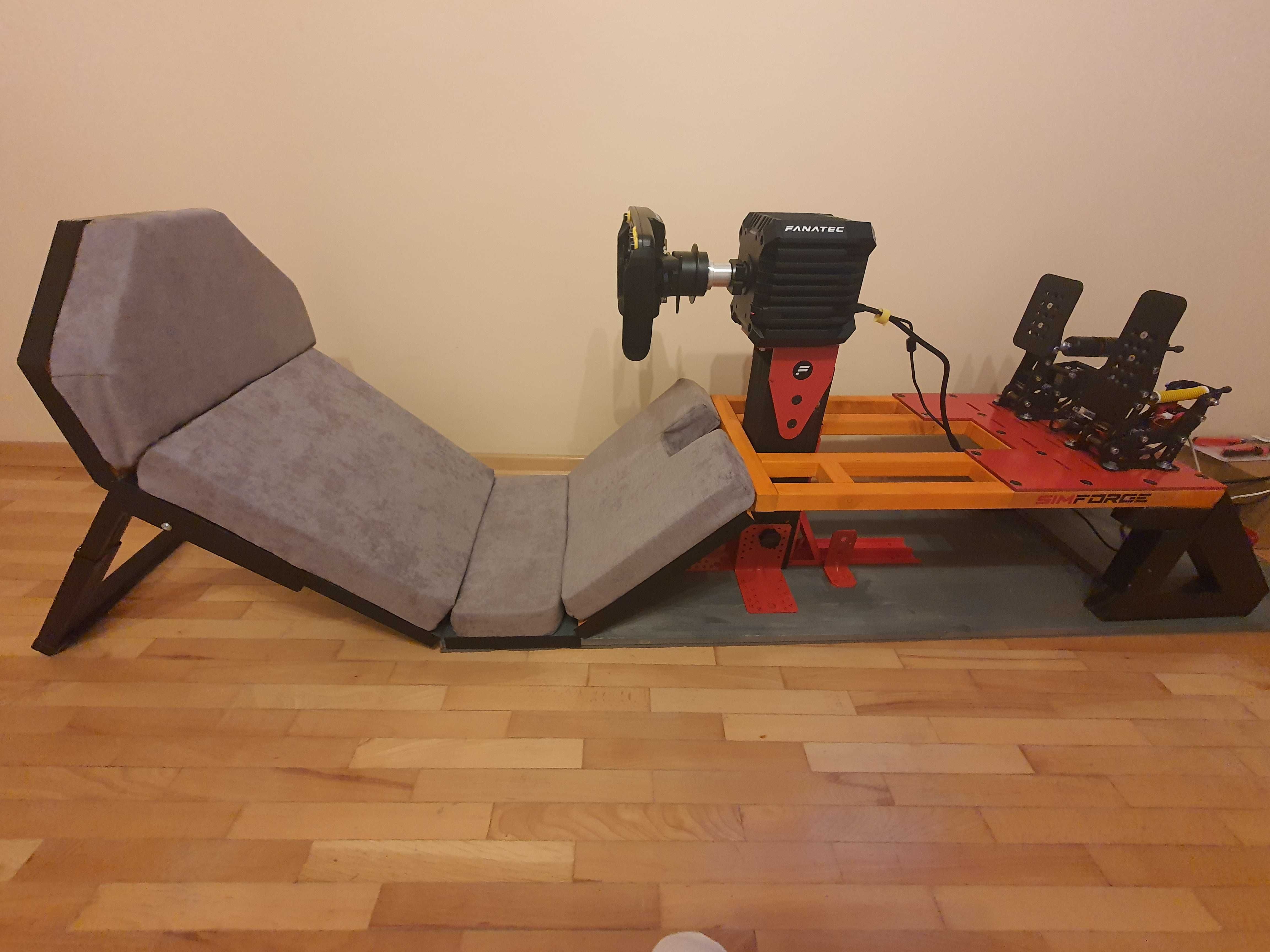 Дървен риг за сим рейсинг DIY Sim Racing Rig