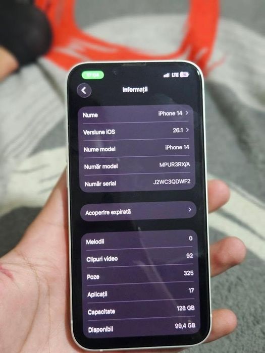 Vând iPhone 14 nou
