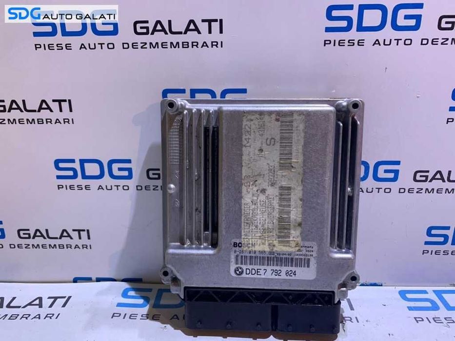 ECU Calculator Motor BMW Seria 3 E46 320D 2.0 D 110KW 150CP 2001 - 2005 Cod 7792024 0281010565 7792293 [L2571]