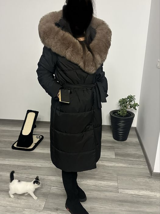 Vand 2 geci de fas cu blana natrurala