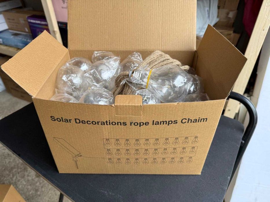 Lumini frânghie solaa 4 seturi noi nouțe