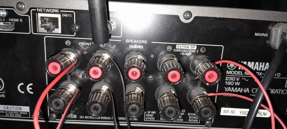 Yamaha RX-S601D Ресивър,домашно кино,усилвател Wi-fi,Bluethoot