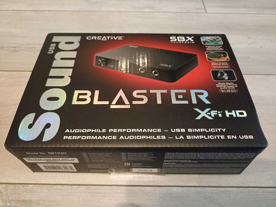 Placa de sunet externa Creative X-Fi HD USB