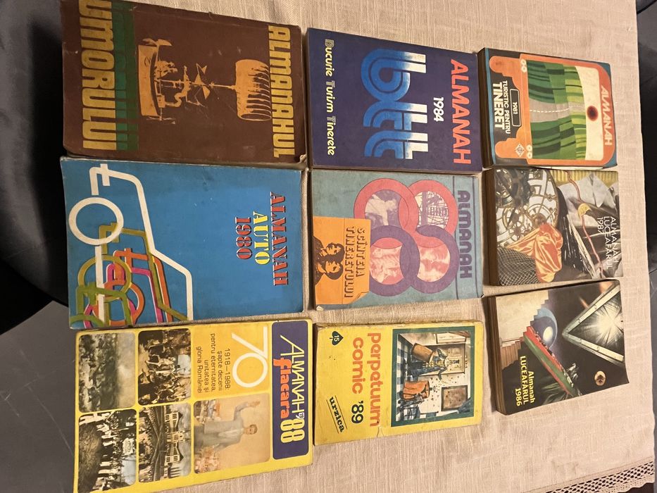 Colectie almanahe vechi/scinteia