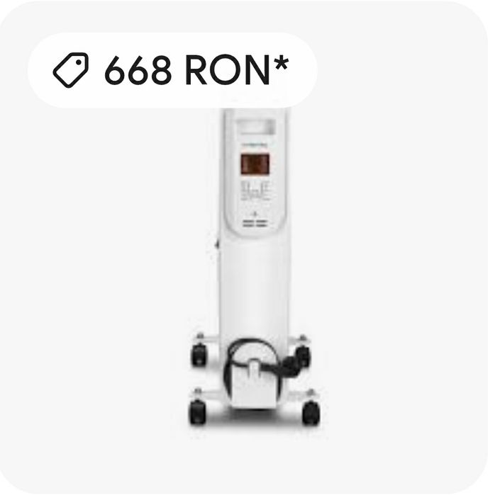 Calorifer electric pe ulei nou