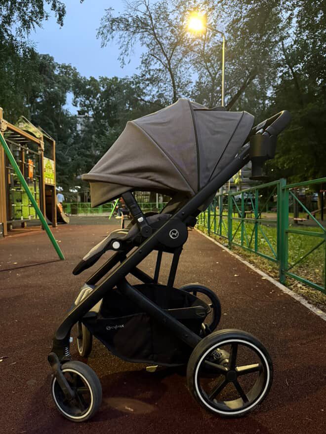 Cybex balios S 3в1 в сером цвете