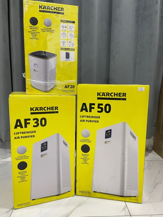 Очиститель воздуха KARCHER от 20м2 до 100м2, ДОСТАВКА БЕСПЛАТНО