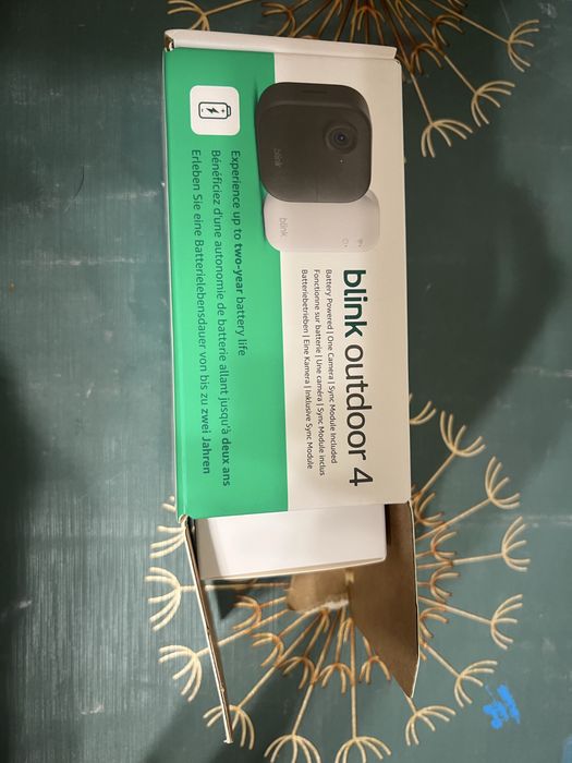 Cameră de supraveghere Blink Outdoor 4 – nouă, nefolosită