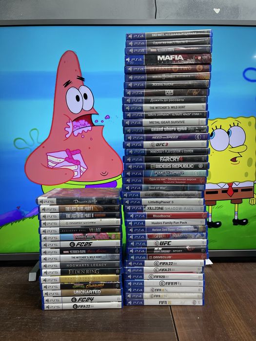 Игры на PS4/5. Одни из нас, It takes two, Призрак цусимы, Человек паук