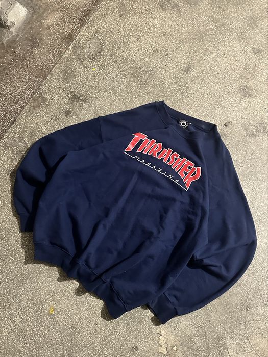 Bluza thrasher L n skate nike adidas tricou geaca hanorac M XL jordan