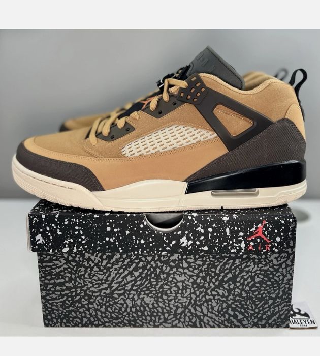 Pantofi Jordan Spizike Low Flax/Baroque Brown-Black-Sanddrift