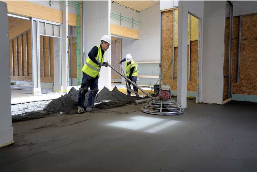 Полусухая стяжка СТЯЖКа Алматы Заливаем Стяжка