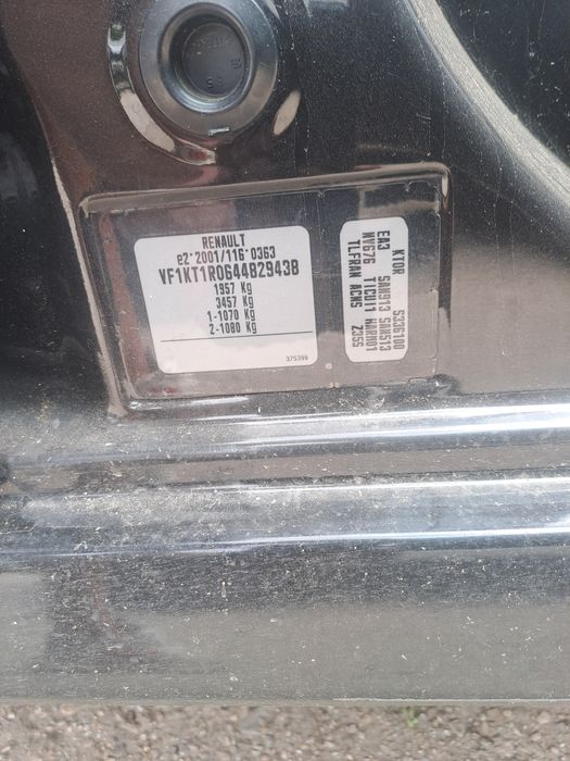 Dezmembrez Renault Laguna 3 Break cod culoare NV676