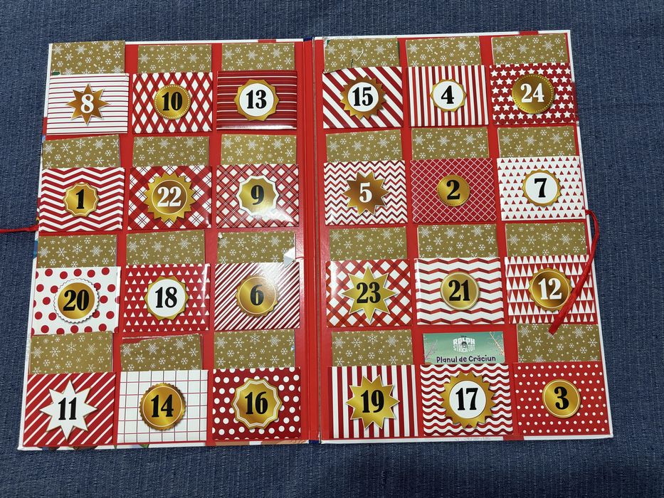 Calendar Advent cu 24 de carticele